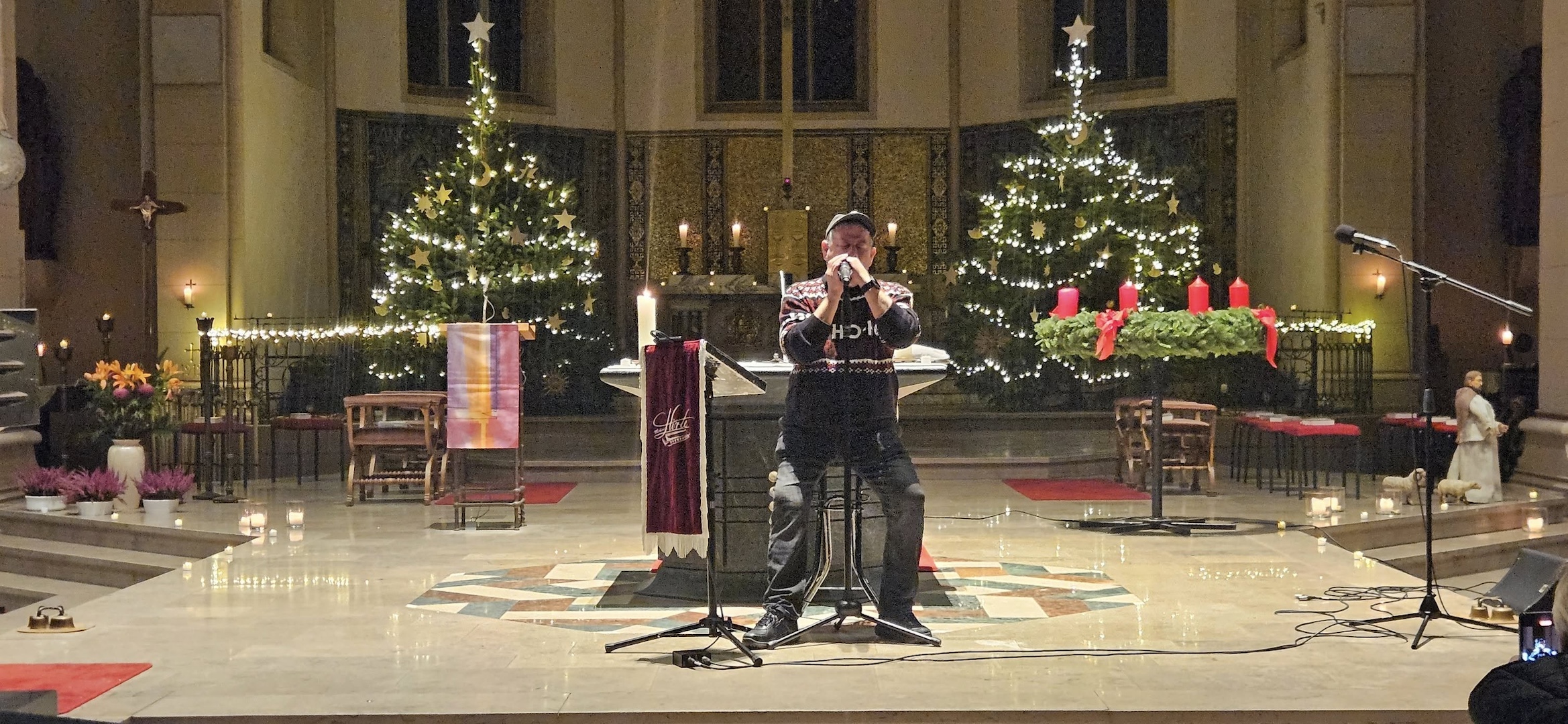 Michael Hirte begeistert in der Kirche