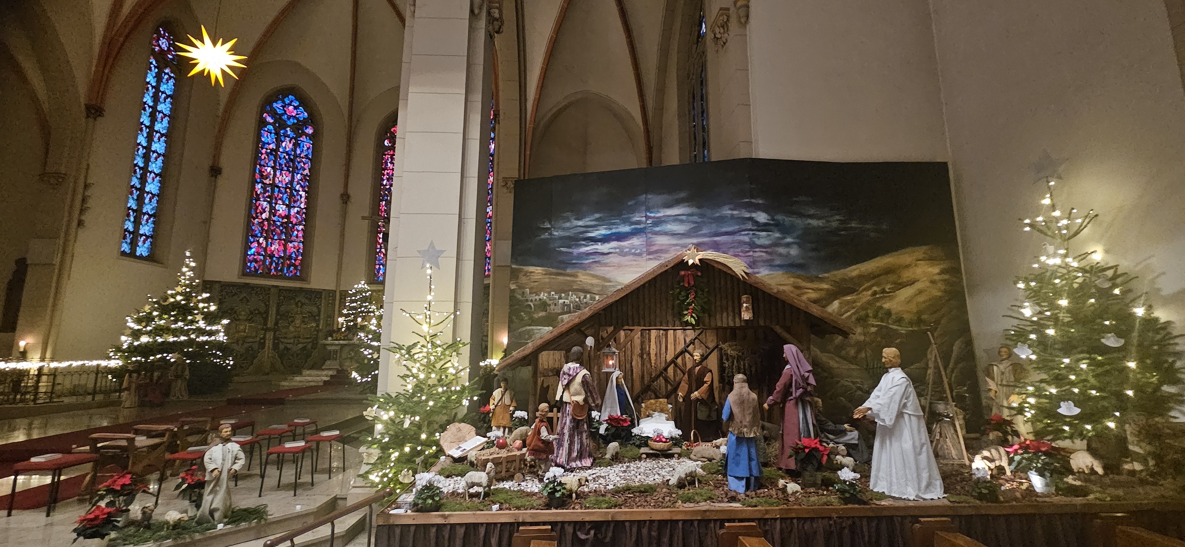 Unsere Krippe bleibt noch stehen