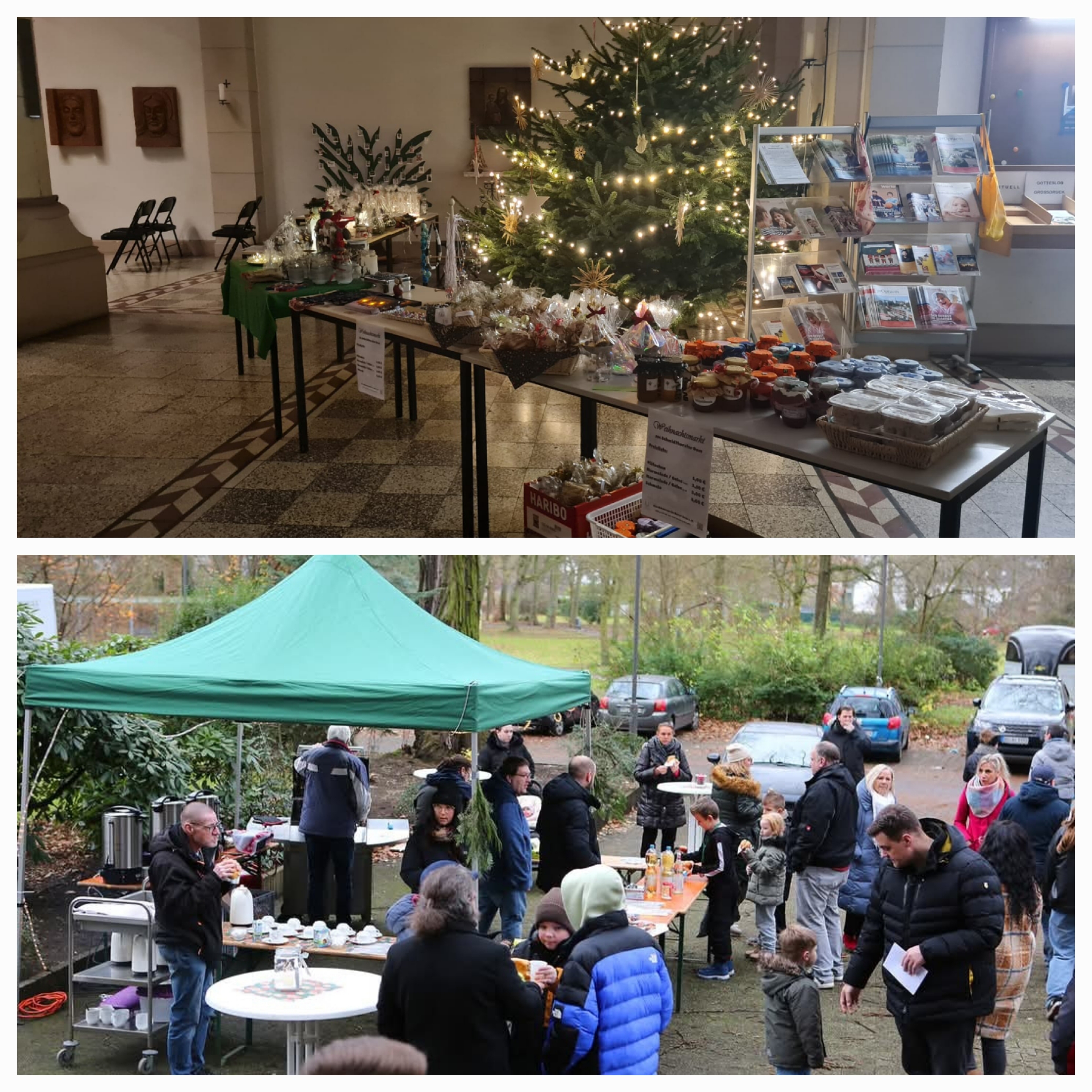 Großer Erfolg mit dem Weihnachtsmarkt am Schmidthorster Dom 2024